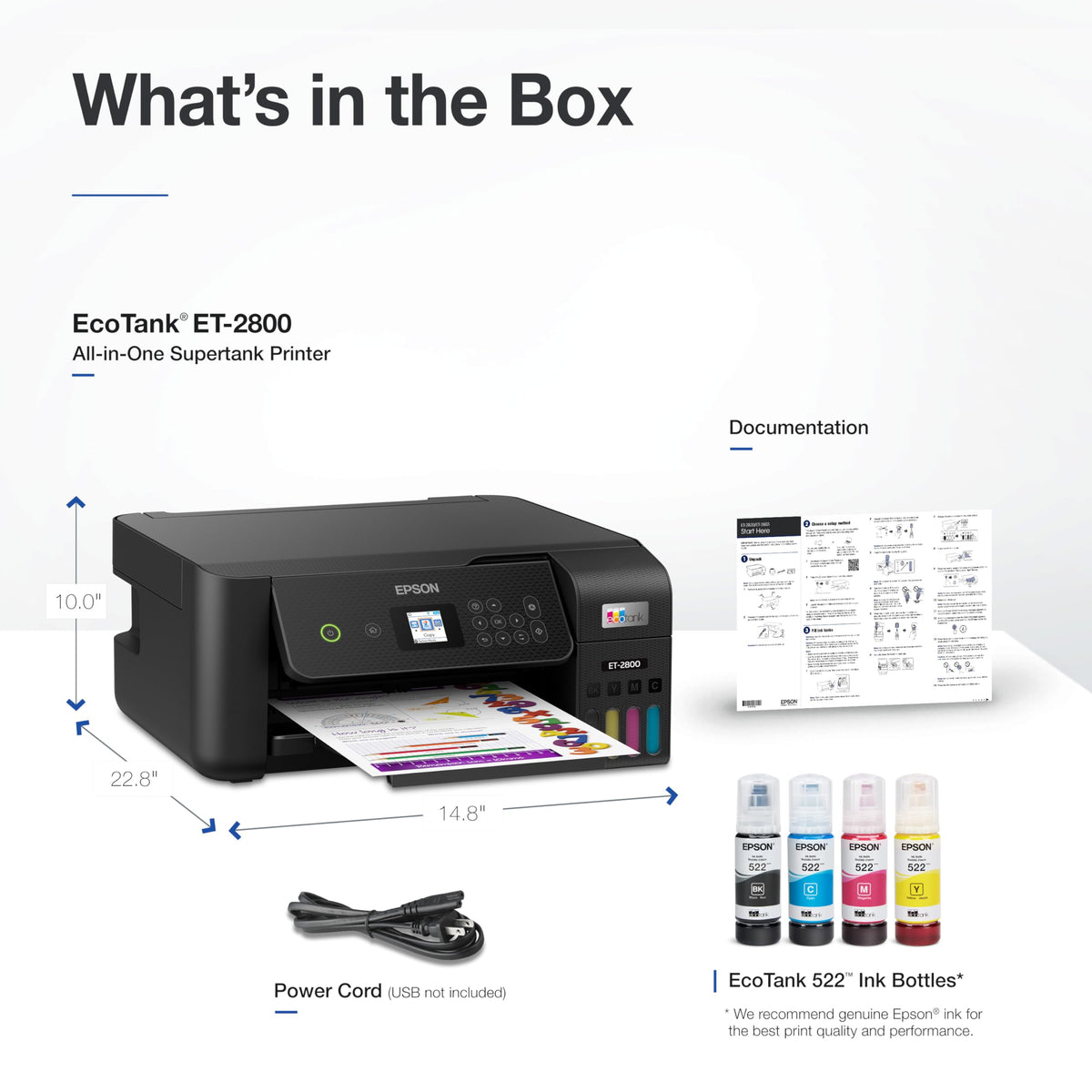 Wireless Color All-in-One Printer U5010