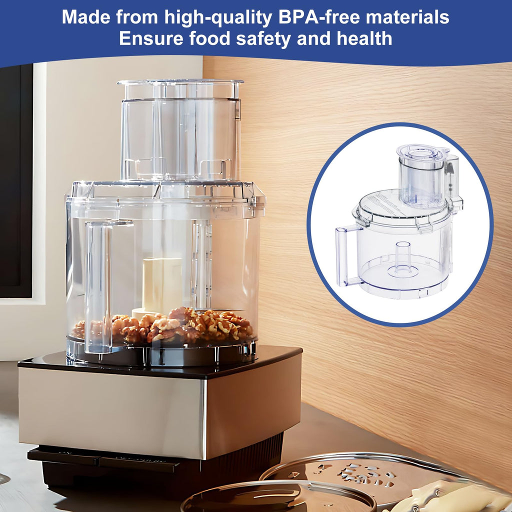 14-cup Food Processor Work Bowl Kit Replacement with Pusher T89277