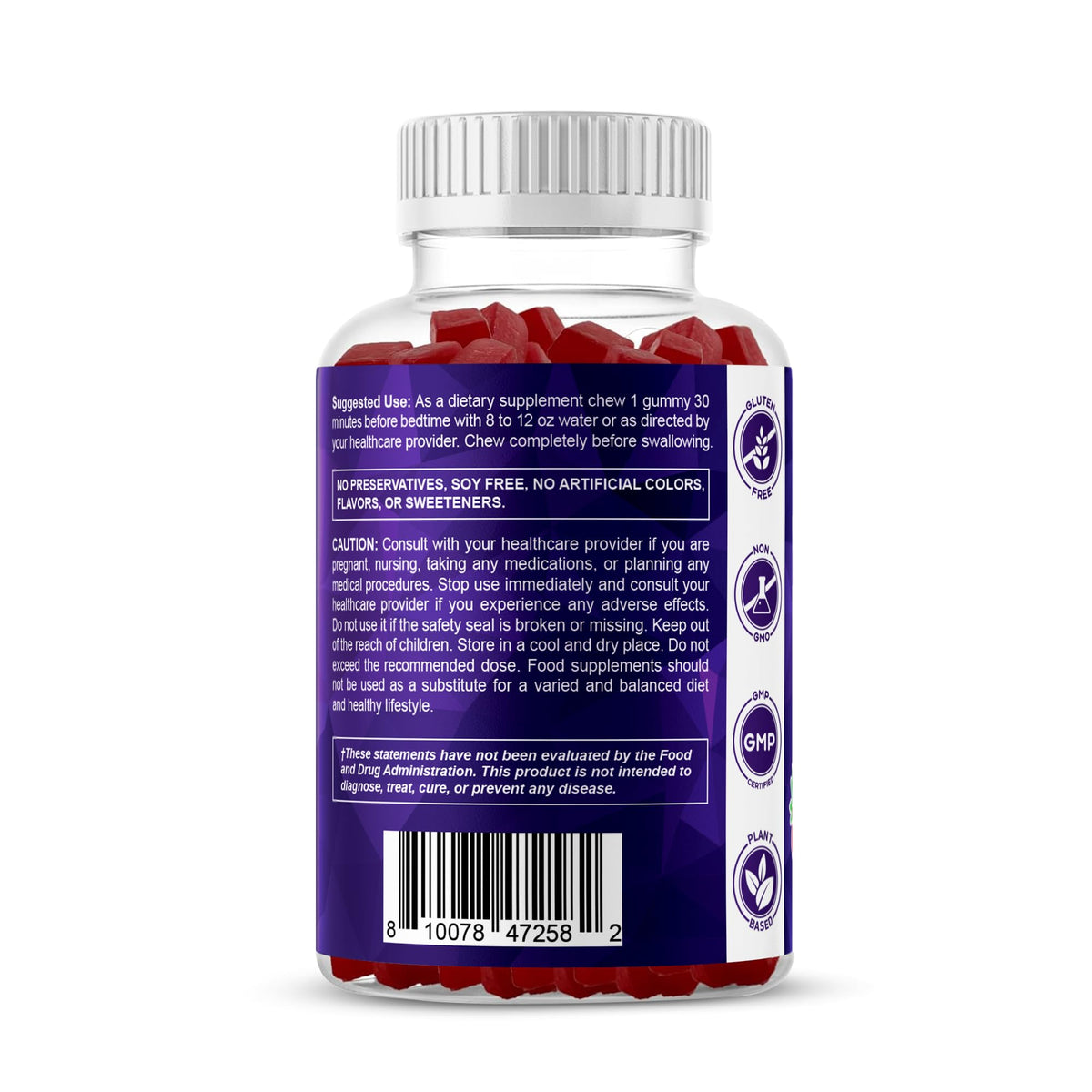 Melatonin 30 mg 60 Gummies Y7603