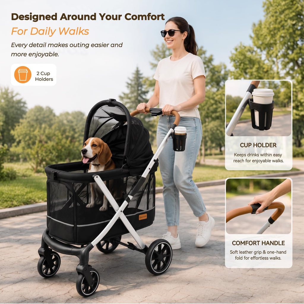 Lightweight Aluminum Dog Stroller M506484