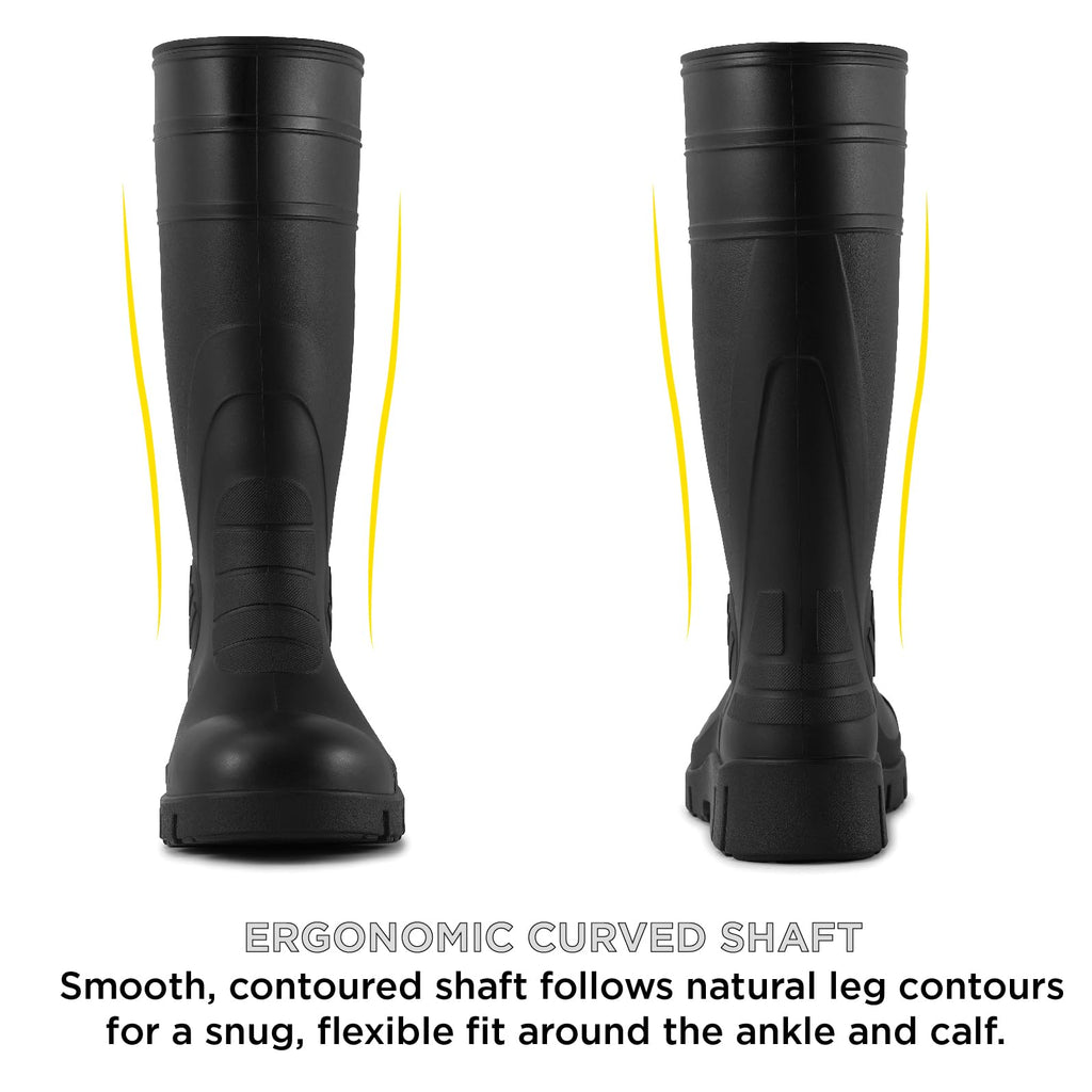 PVC Waterproof Knee-High Work Boots Z76115