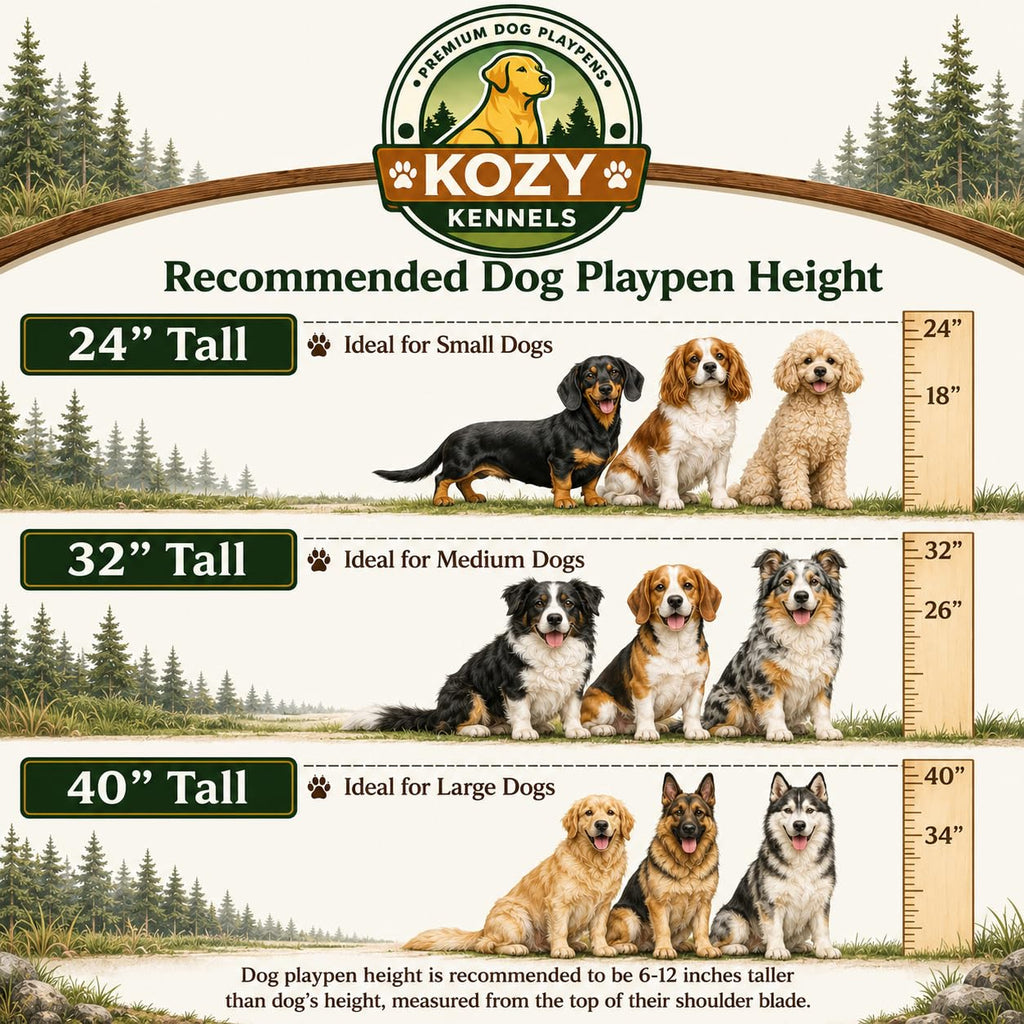 40 inch 16 Panels Heavy Duty Metal Dog Playpen S913