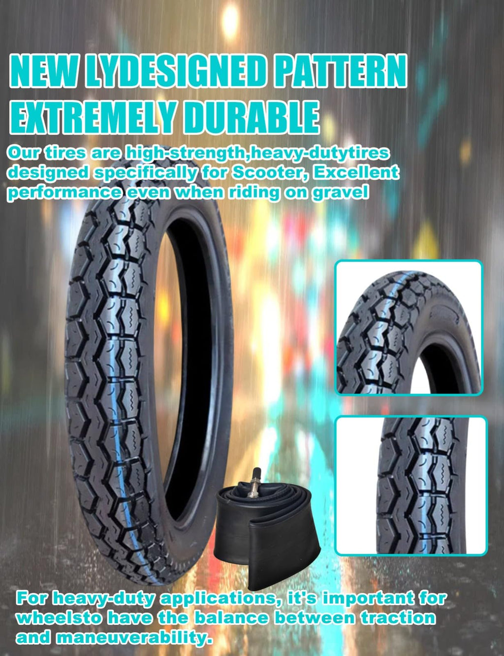 17 Dirt Bike Tire and Tube Set X707300