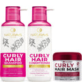 Curly Hair Shampoo and Conditioner Set and Mask V79635