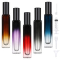 5 Pack 15ml Refillable Glass Perfume Atomizer Bottle B95269