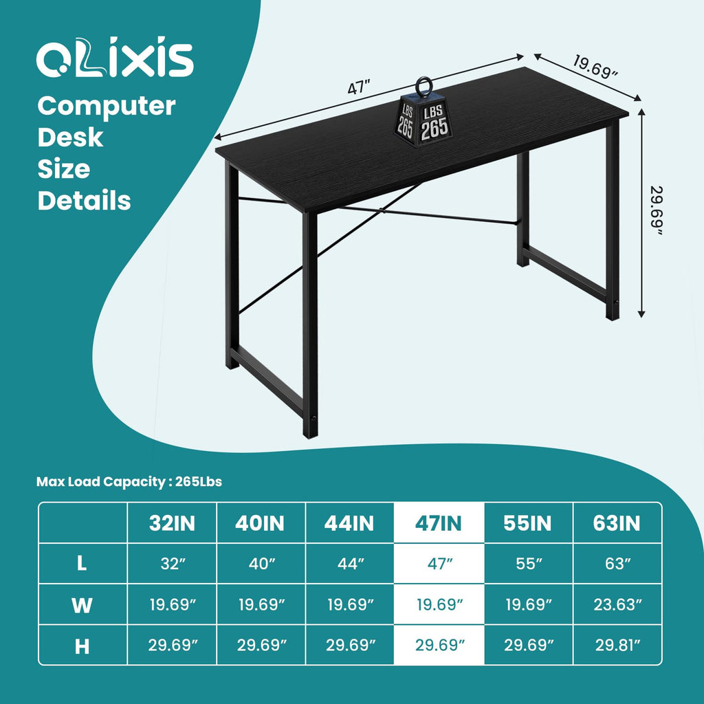 47 Inch Home Office Desk Y66479