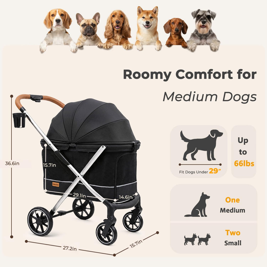 Lightweight Aluminum Dog Stroller M506484