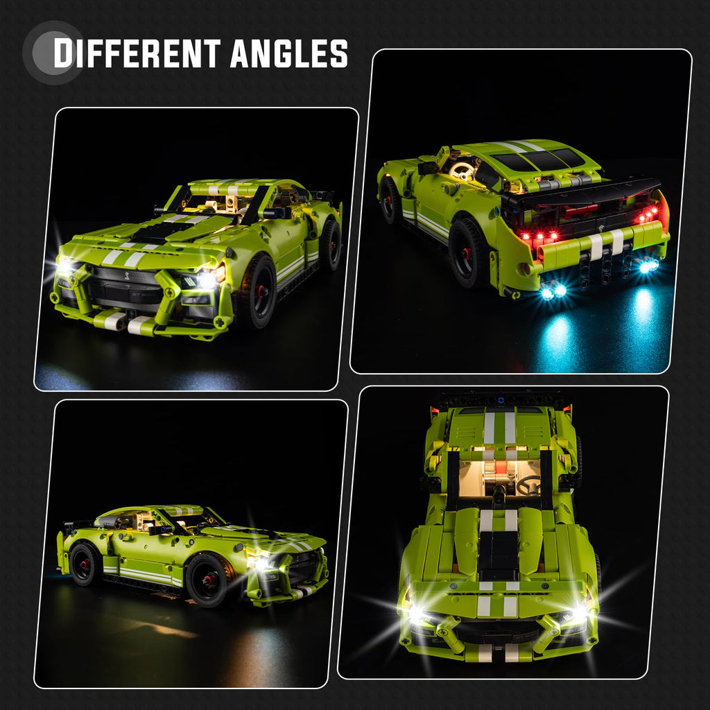 Light Kit Compatible with Technic Car, Lighting Accessories for Display R877