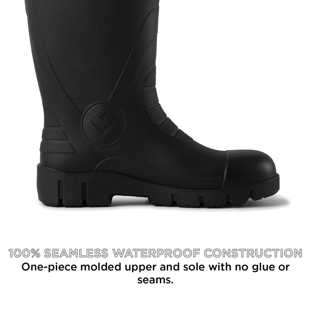 PVC Waterproof Knee-High Work Boots Z76115