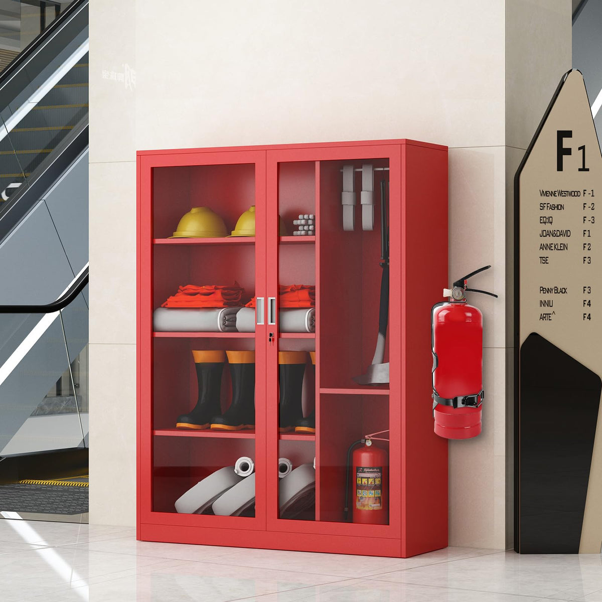 2.5LB Fire Extinguisher Wall Mount Metal Bracket K439