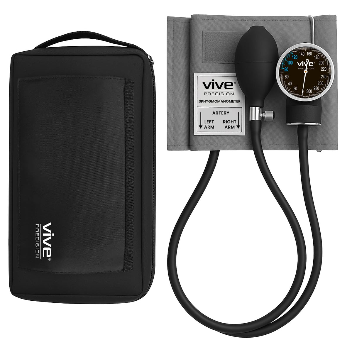 Manual Blood Pressure Cuff Aneroid Sphygmomanometer with Case Y920279