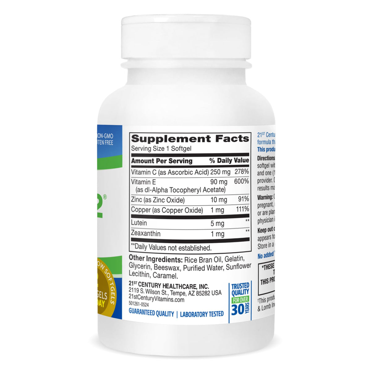 Eye Vitamin Softgels 120 Count H2267