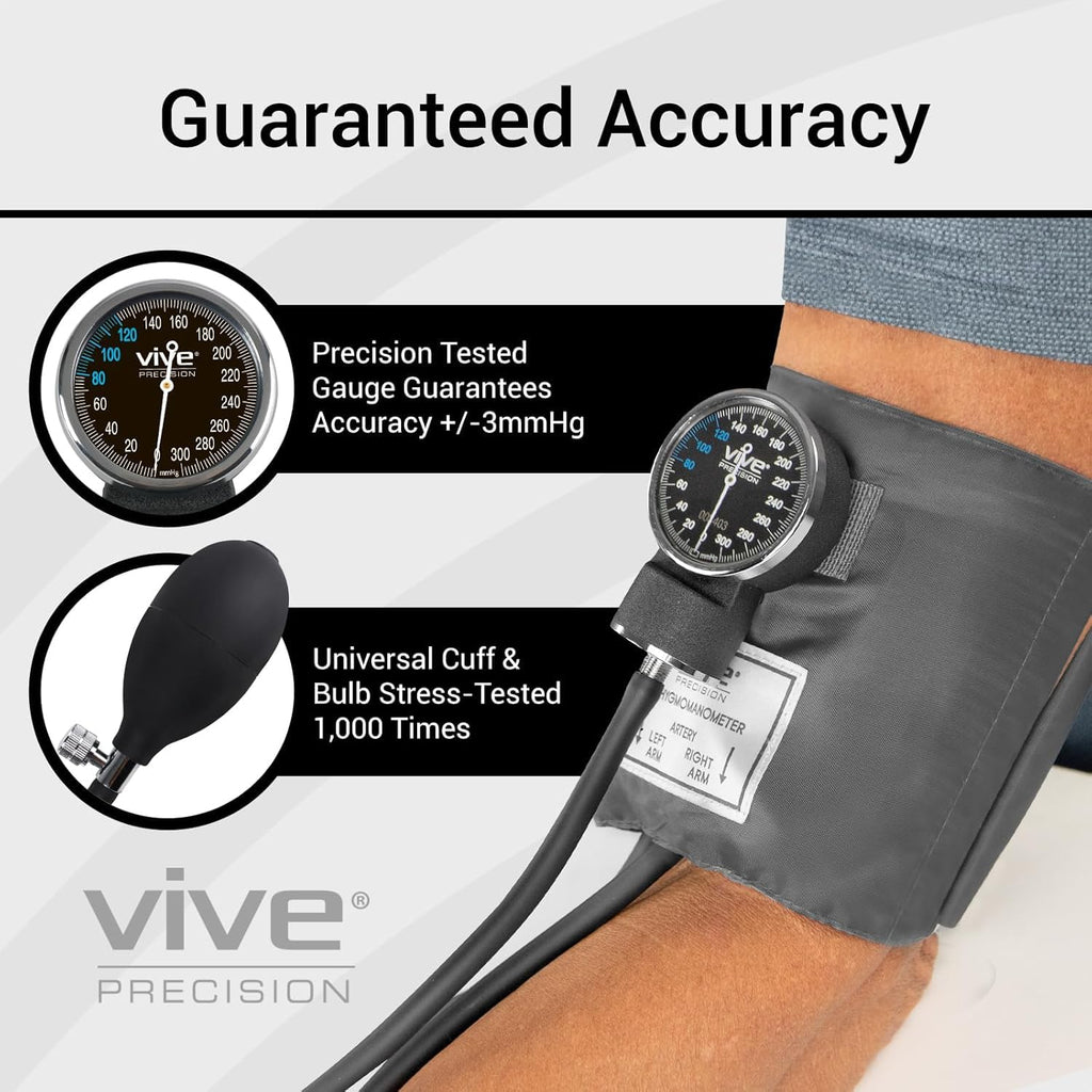 Manual Blood Pressure Cuff Aneroid Sphygmomanometer with Case Y920279