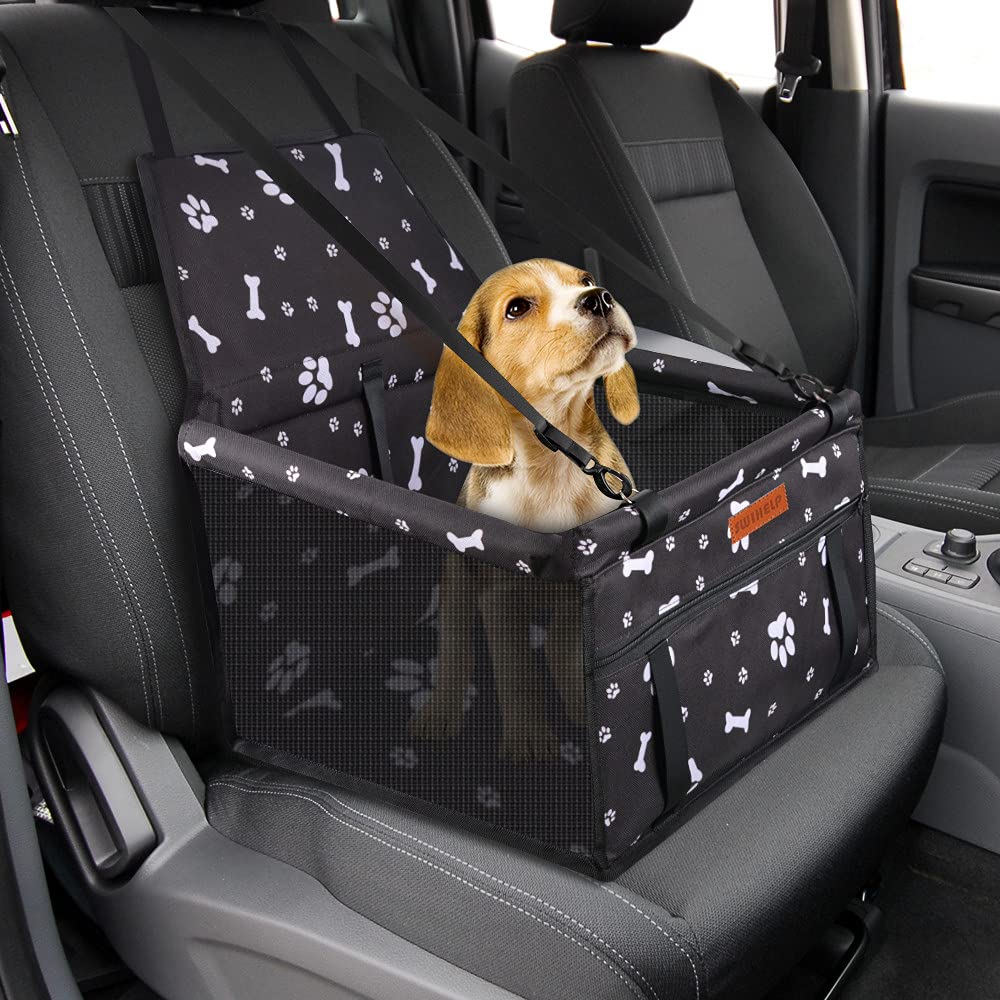 Portable Pet Booster Car Seat with Safety Leash A536342