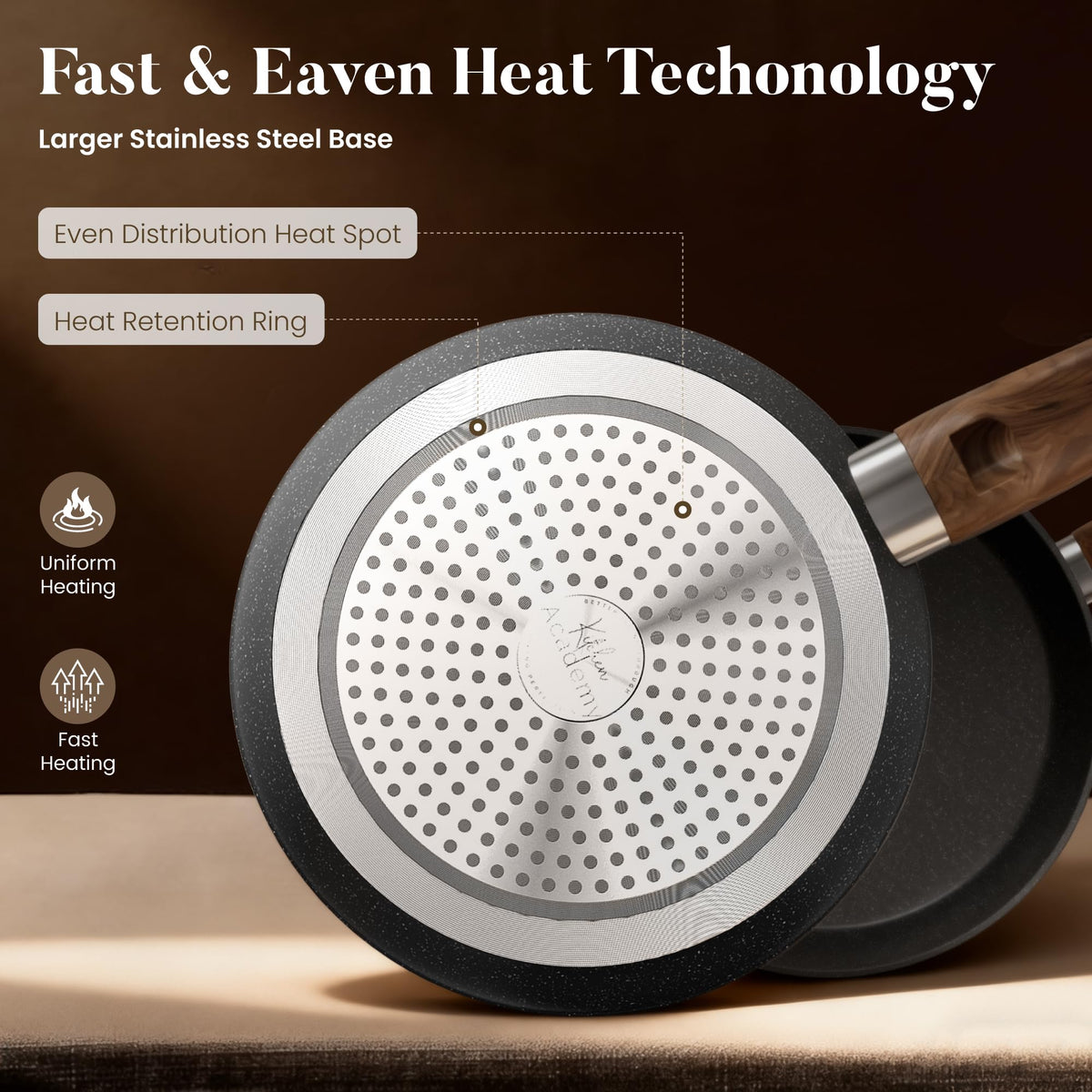12 Pcs Non Stick Induction Cookware Set Z179