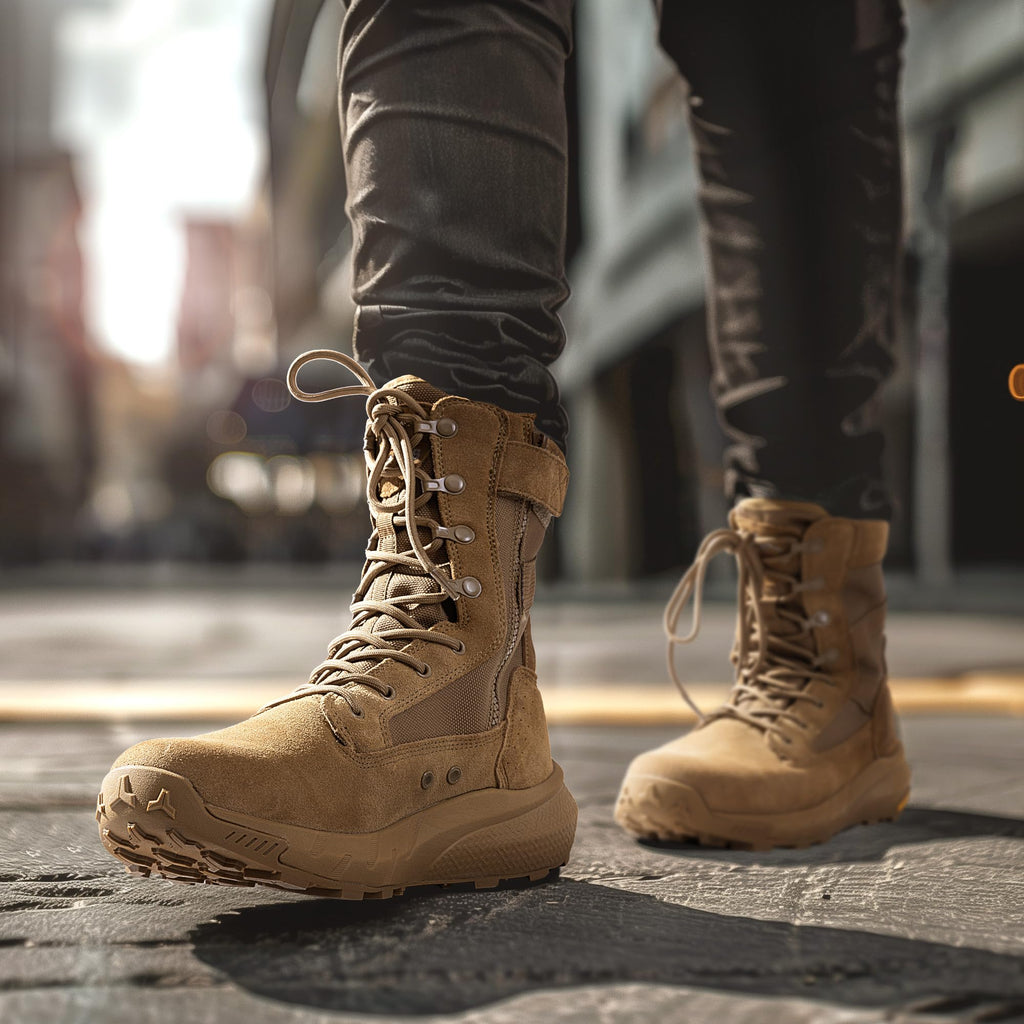 Men's Breathable Tactical Work Boots R665822