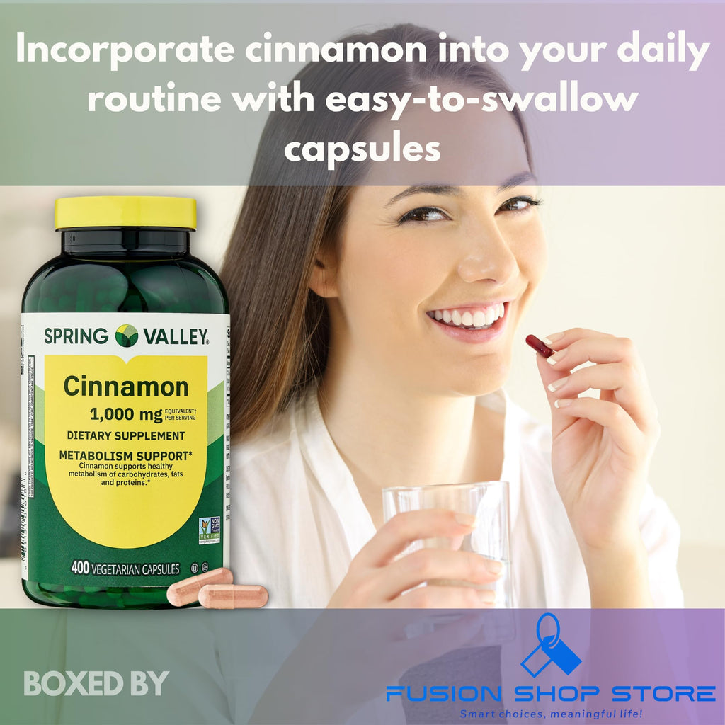 Cinnamon Extract Capsules 400 Count S2575