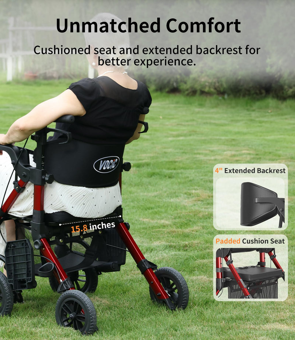 2 in 1 Walker Wheelchair Combo Y33627