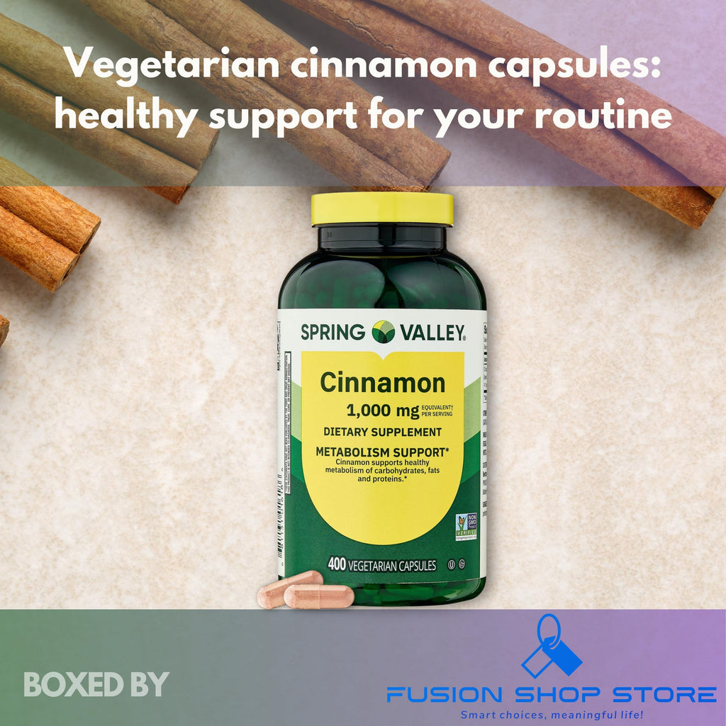 Cinnamon Extract Capsules 400 Count S2575
