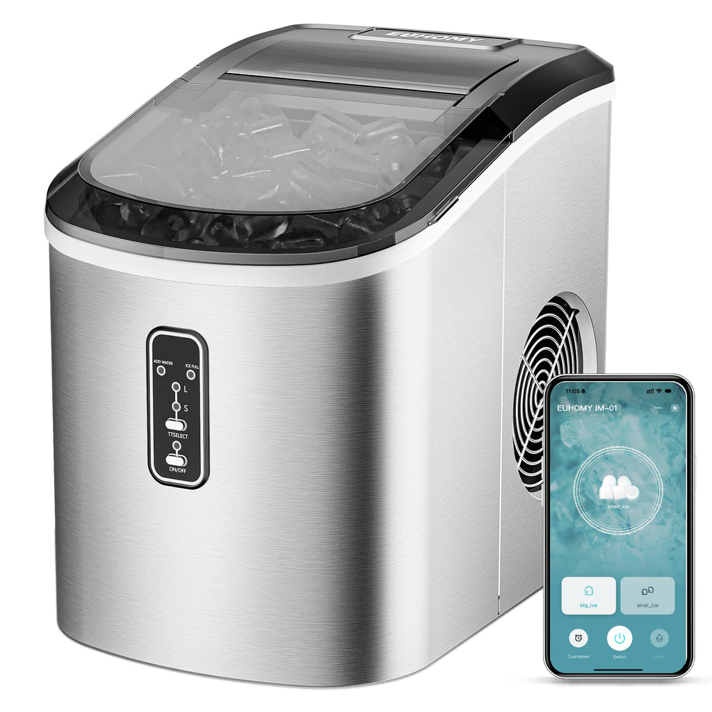 Countertop Ice Maker with Ice Scoop and Basket H548834