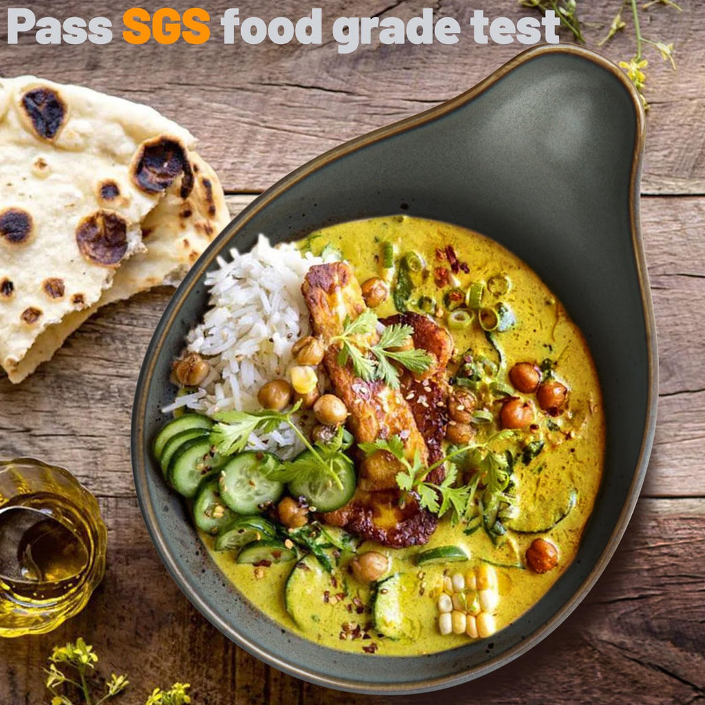 42oz Ceramic Ramen Bowl Set of 4 Q5648
