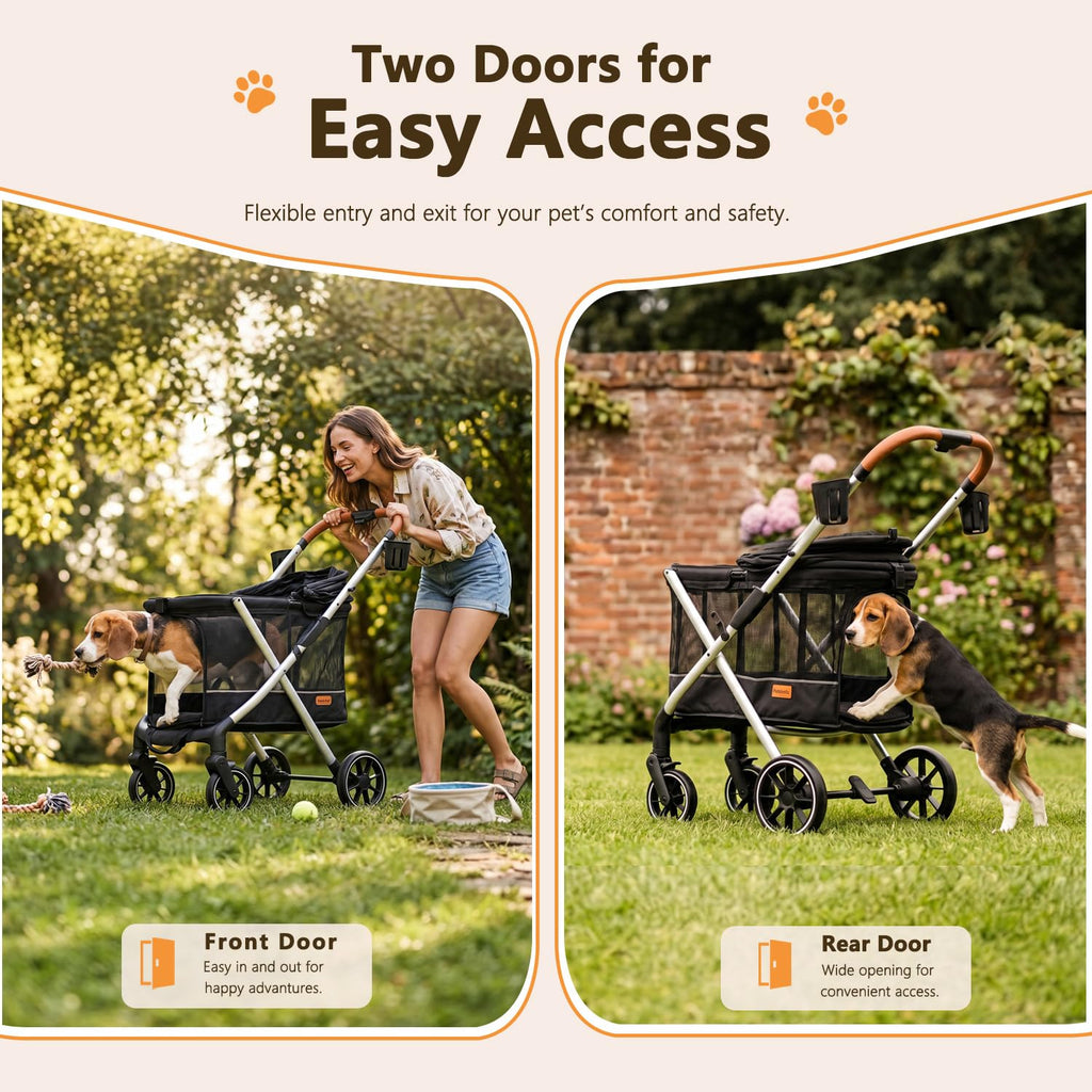 Lightweight Aluminum Dog Stroller M506484