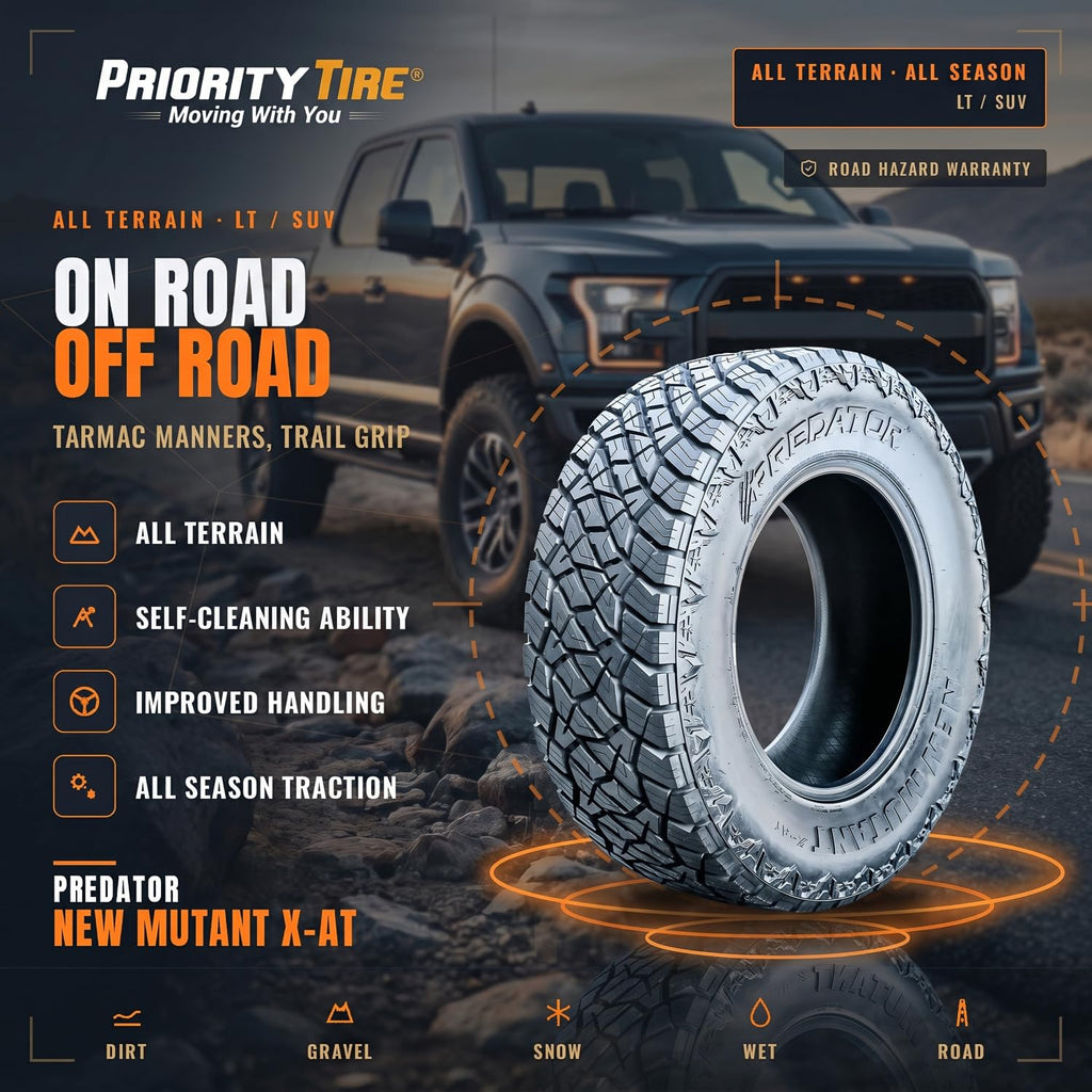 All Terrain 275/55R20 117T XL Light Truck Tire J15938