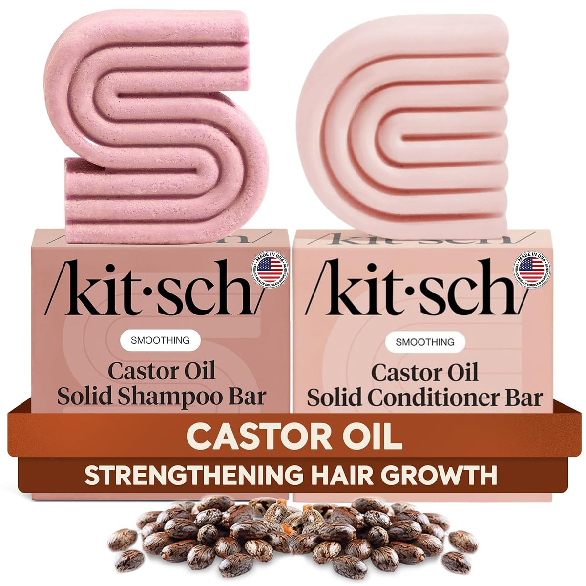 Castor Oil Shampoo and Conditioner Set J48596