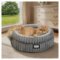 Washable Round Plush Cat Bed B387148