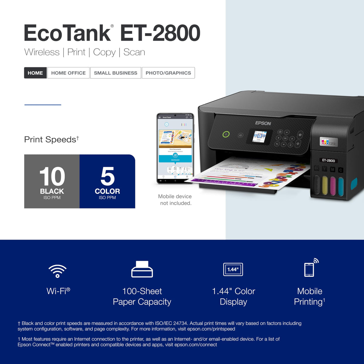 Wireless Color All-in-One Printer U5010