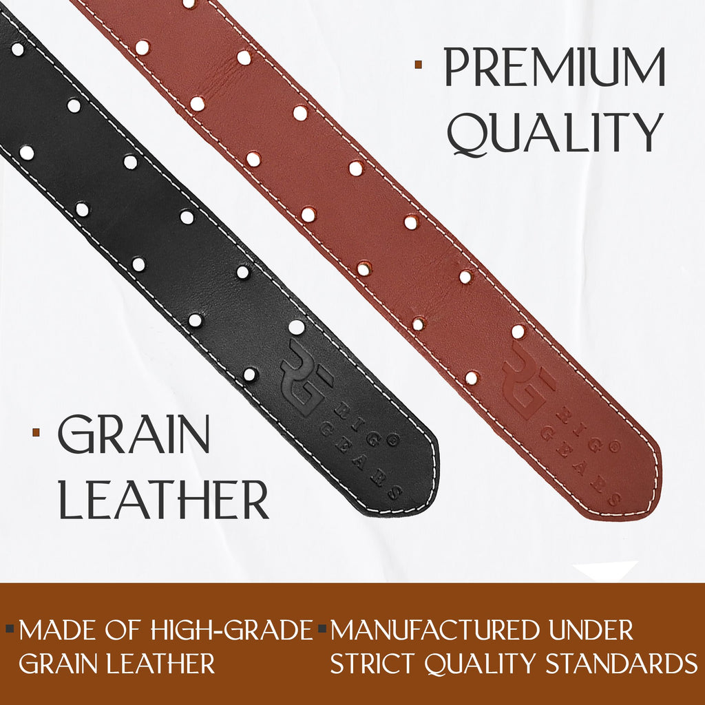 Leather Tool Belt 3 Inch 34" to 49" M58547