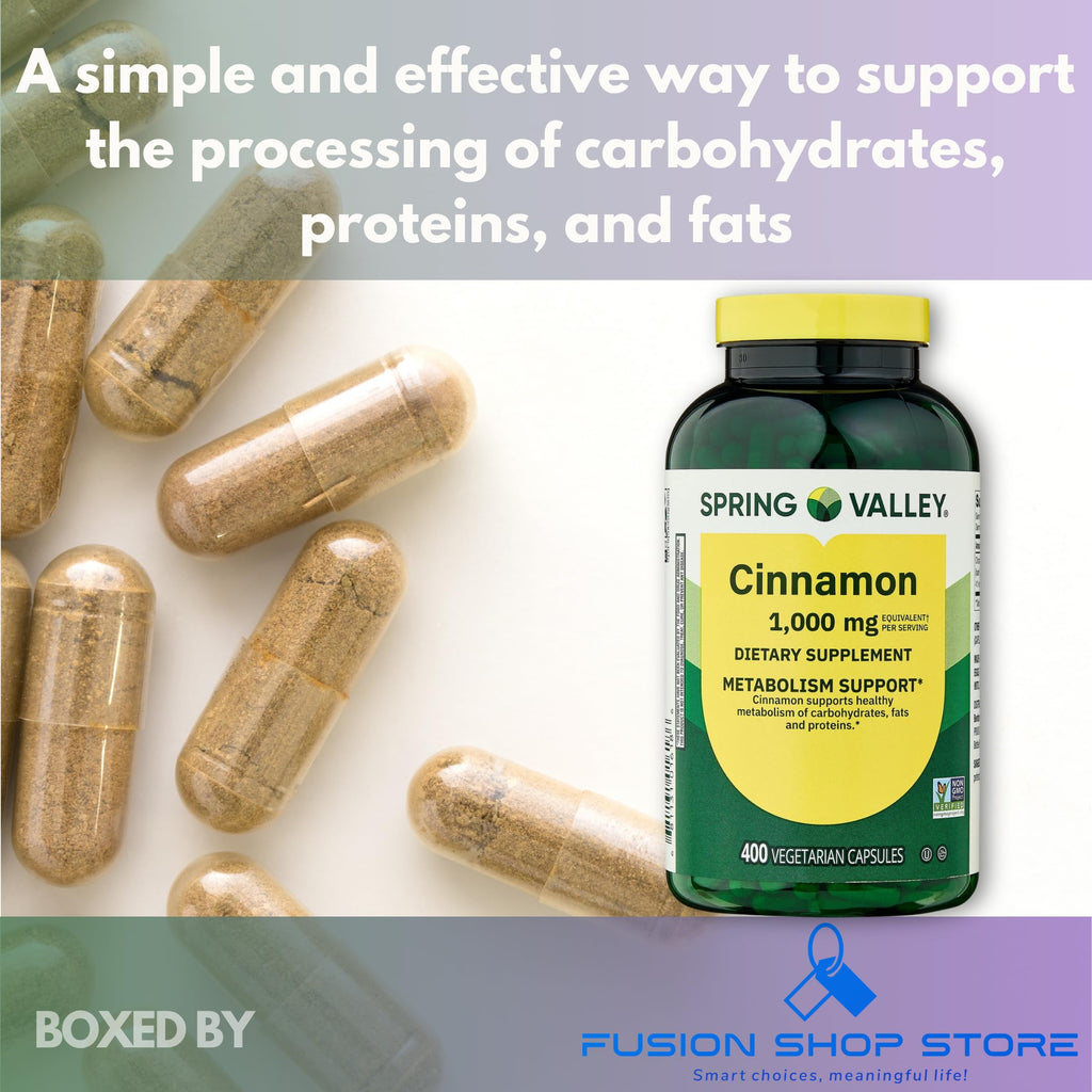 Cinnamon Extract Capsules 400 Count S2575