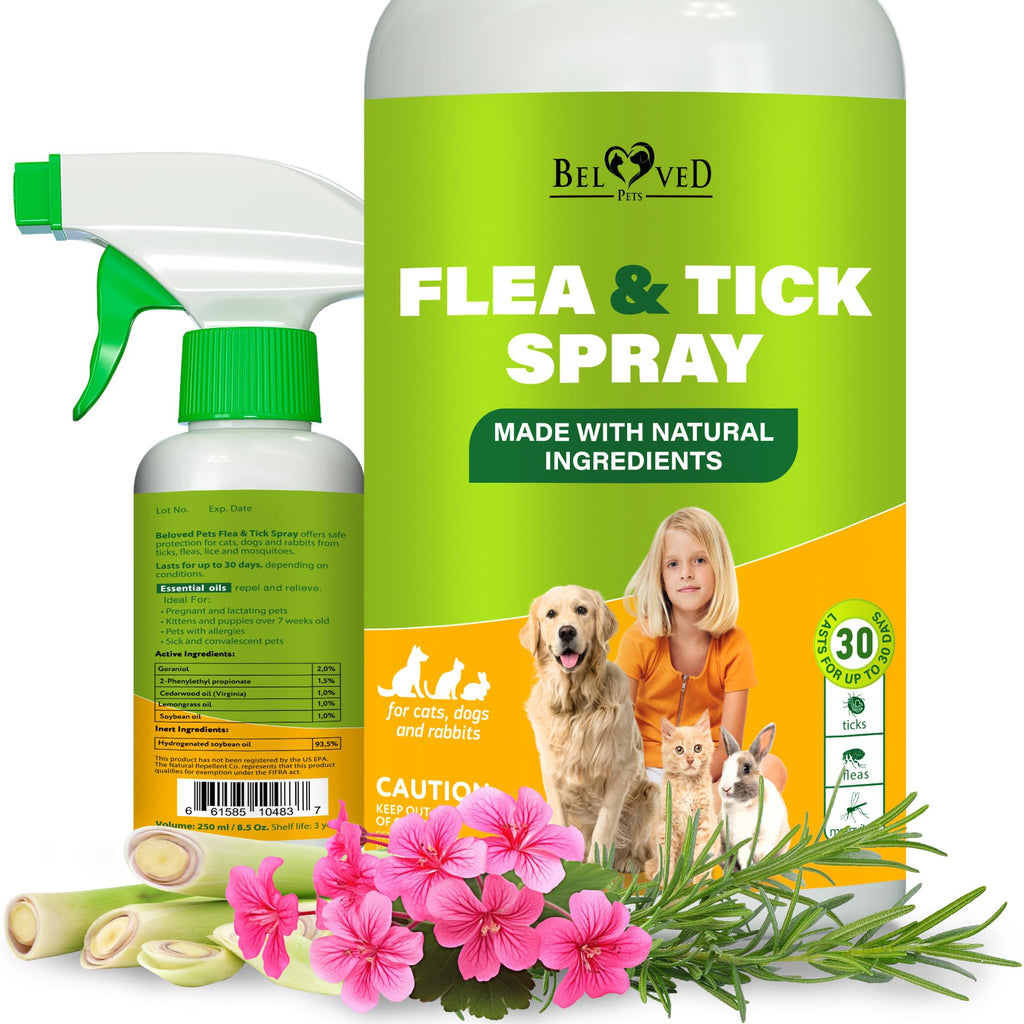Natural Flea and Tick Home Spray A600