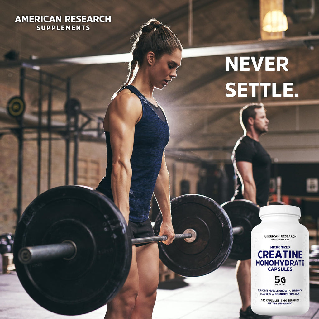 Micronized Creatine Monohydrate Capsules 5G B694905