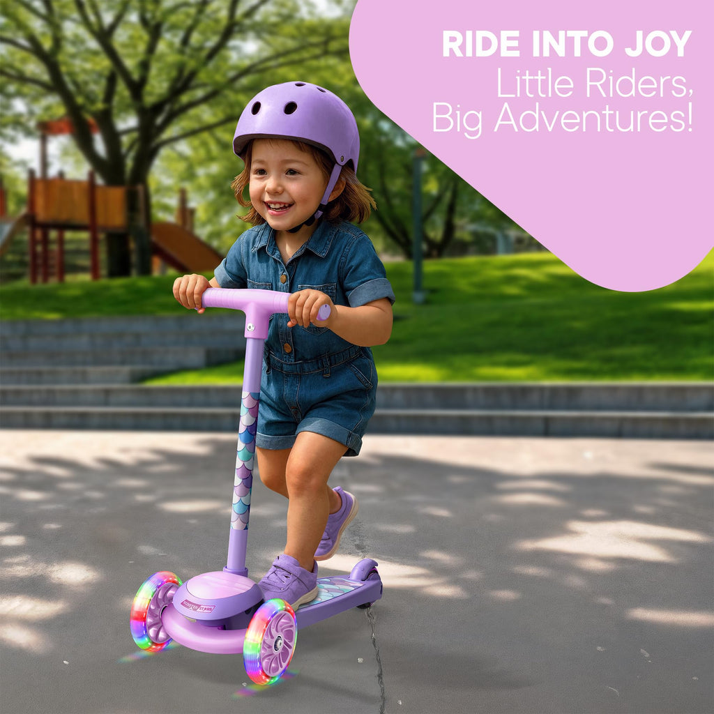 3 Wheel Light Up LED Scooter for Kids I306397