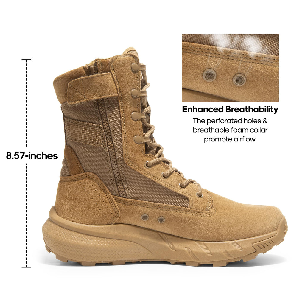 Men's Breathable Tactical Work Boots R665822