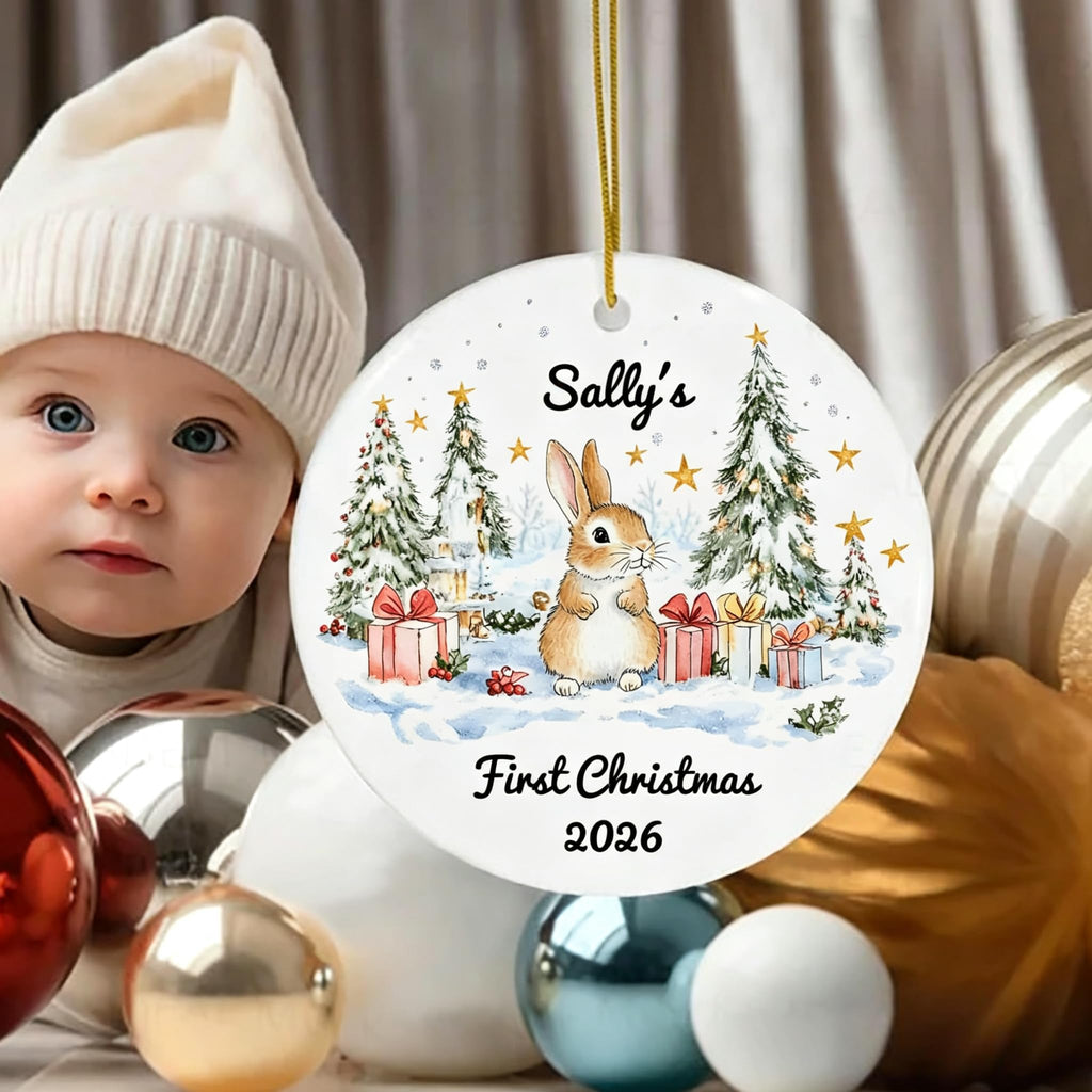Baby First Christmas Ornament 2026 O22663
