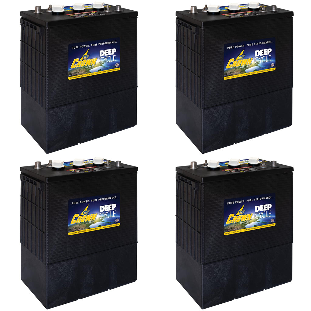 6V 430Ah Flooded Lead Acid Deep Cycle Battery Pack of 4 K951