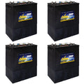 6V 430Ah Flooded Lead Acid Deep Cycle Battery Pack of 4 K951