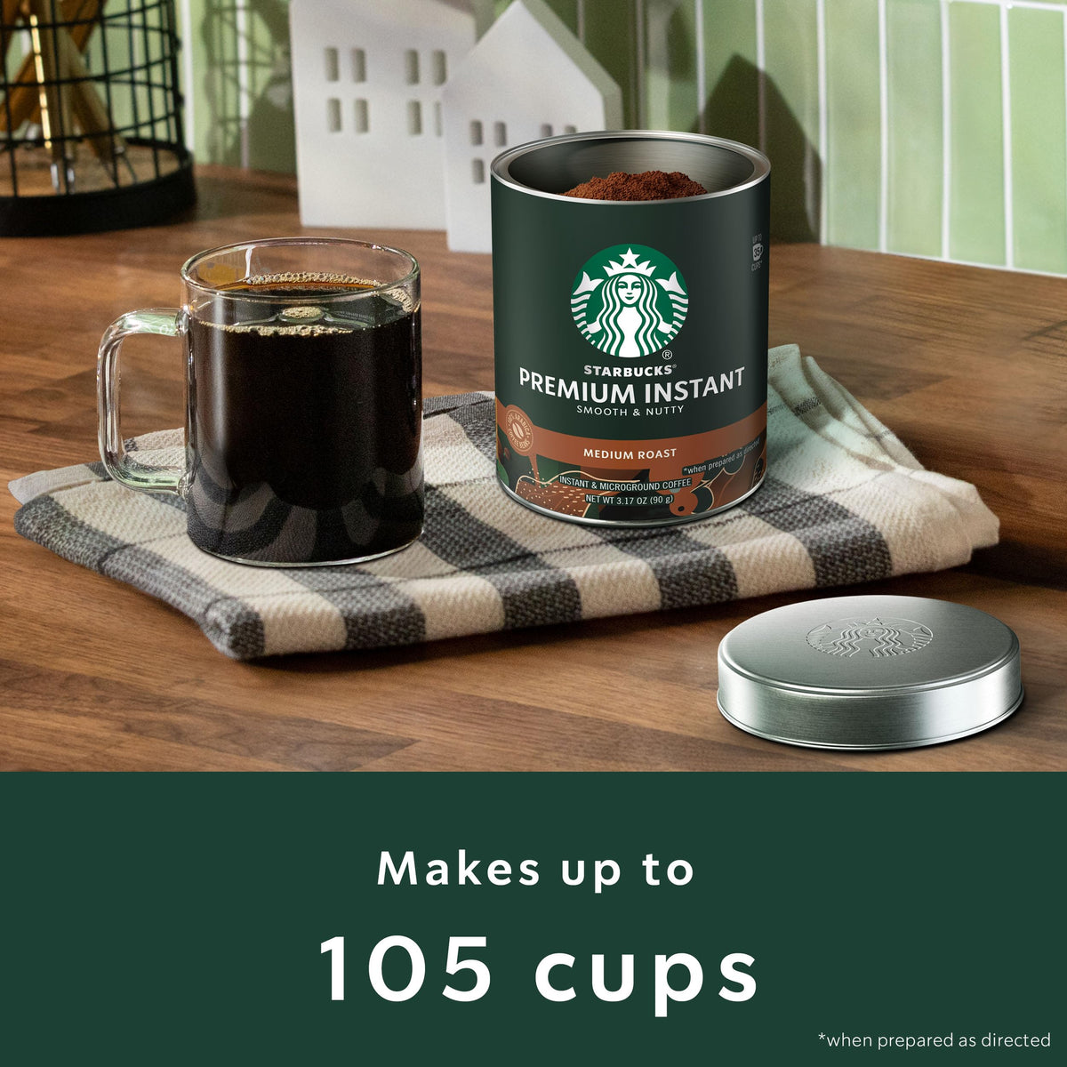 Medium Roast Instant Coffee 3 Tins 3.17 oz P395