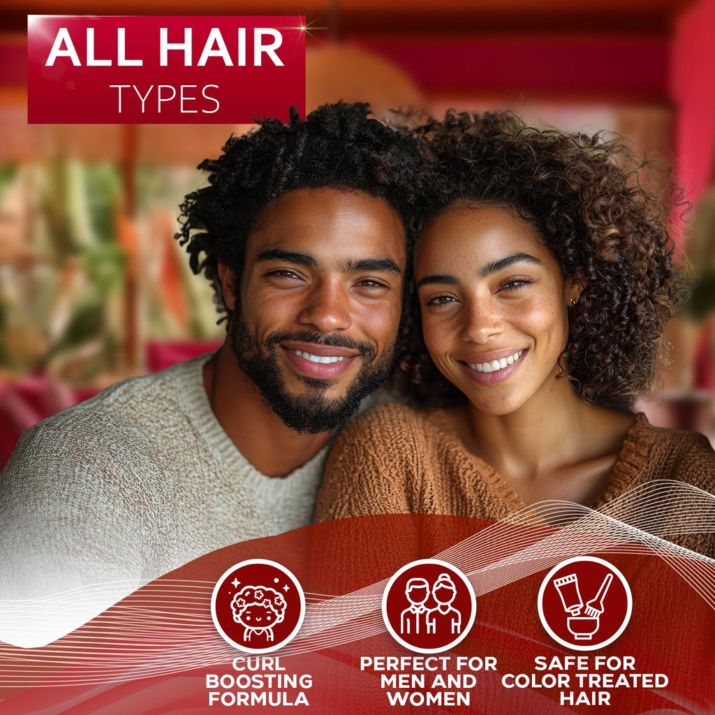 Curly Hair Shampoo and Conditioner Set and Mask V79635
