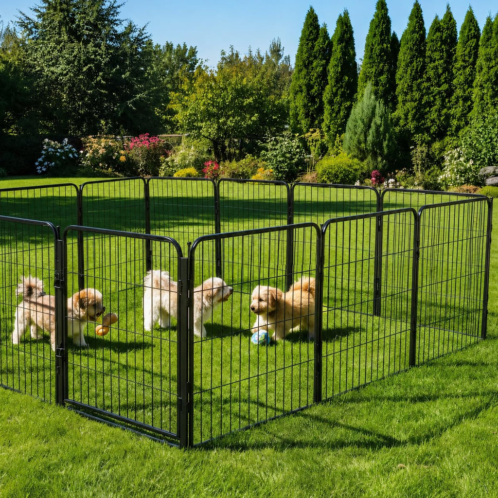 40 inch 16 Panels Heavy Duty Metal Dog Playpen S913