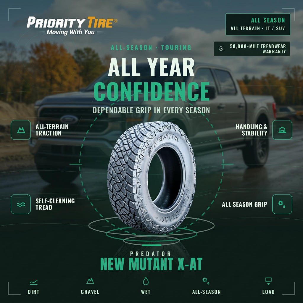 All Terrain 275/55R20 117T XL Light Truck Tire J15938