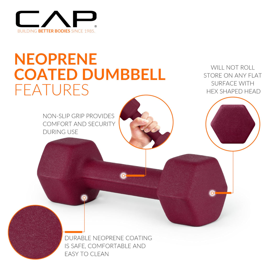 Neoprene Dumbbell Weights Pairs & Sets B587392