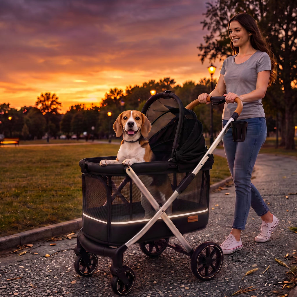 Lightweight Aluminum Dog Stroller M506484