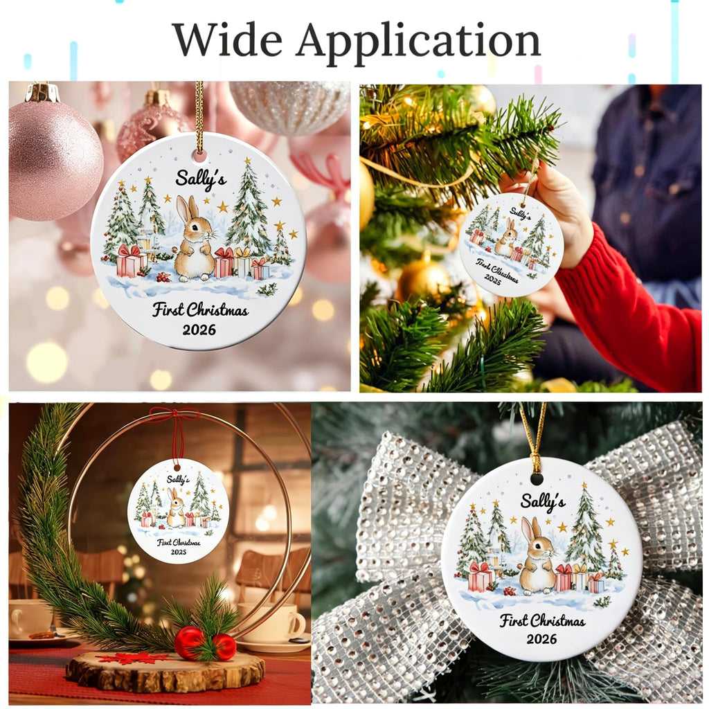 Baby First Christmas Ornament 2026 O22663