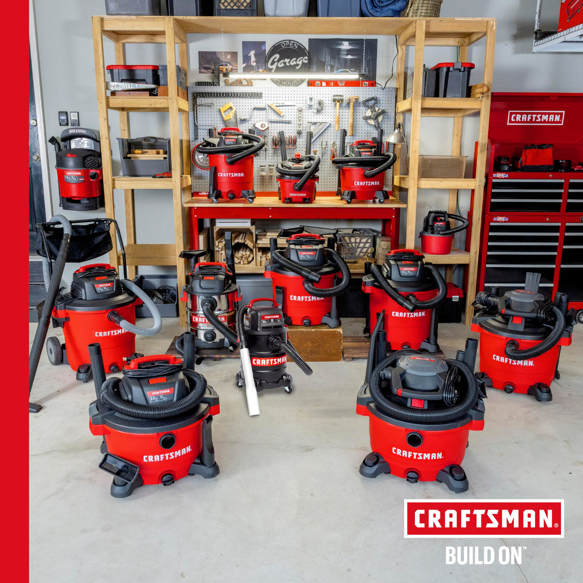 16 Gallon 6.5 Peak HP Wet Dry Shop Vacuum I569