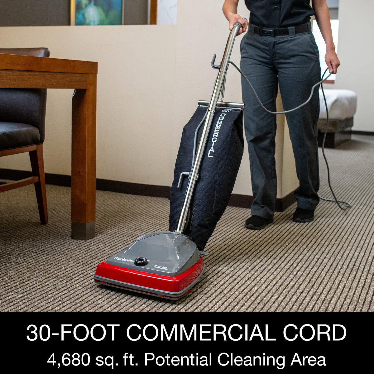 Commercial Bagged Upright Vacuum V588
