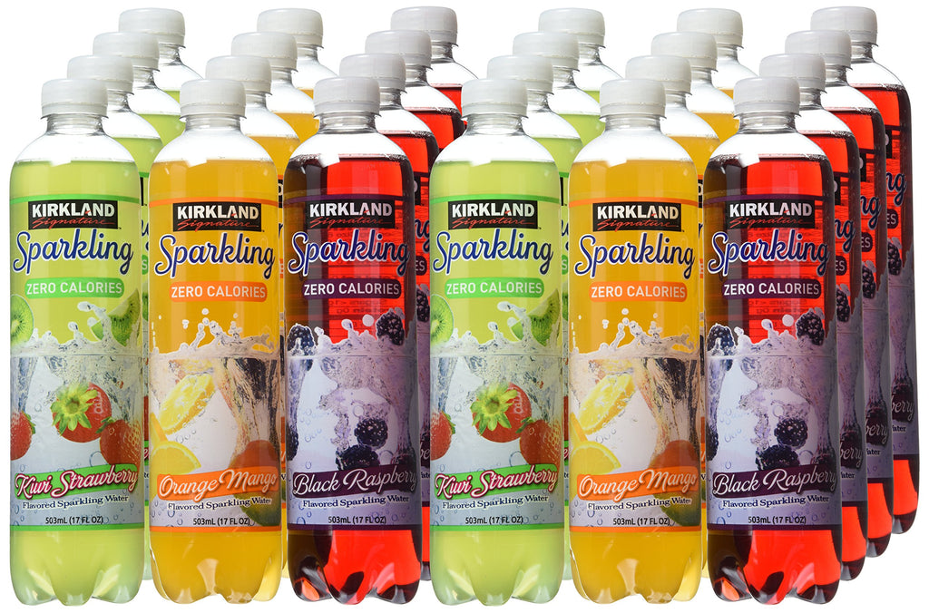 Sparkling Water Bottle Variety Pack 1.7 Ounce B4121