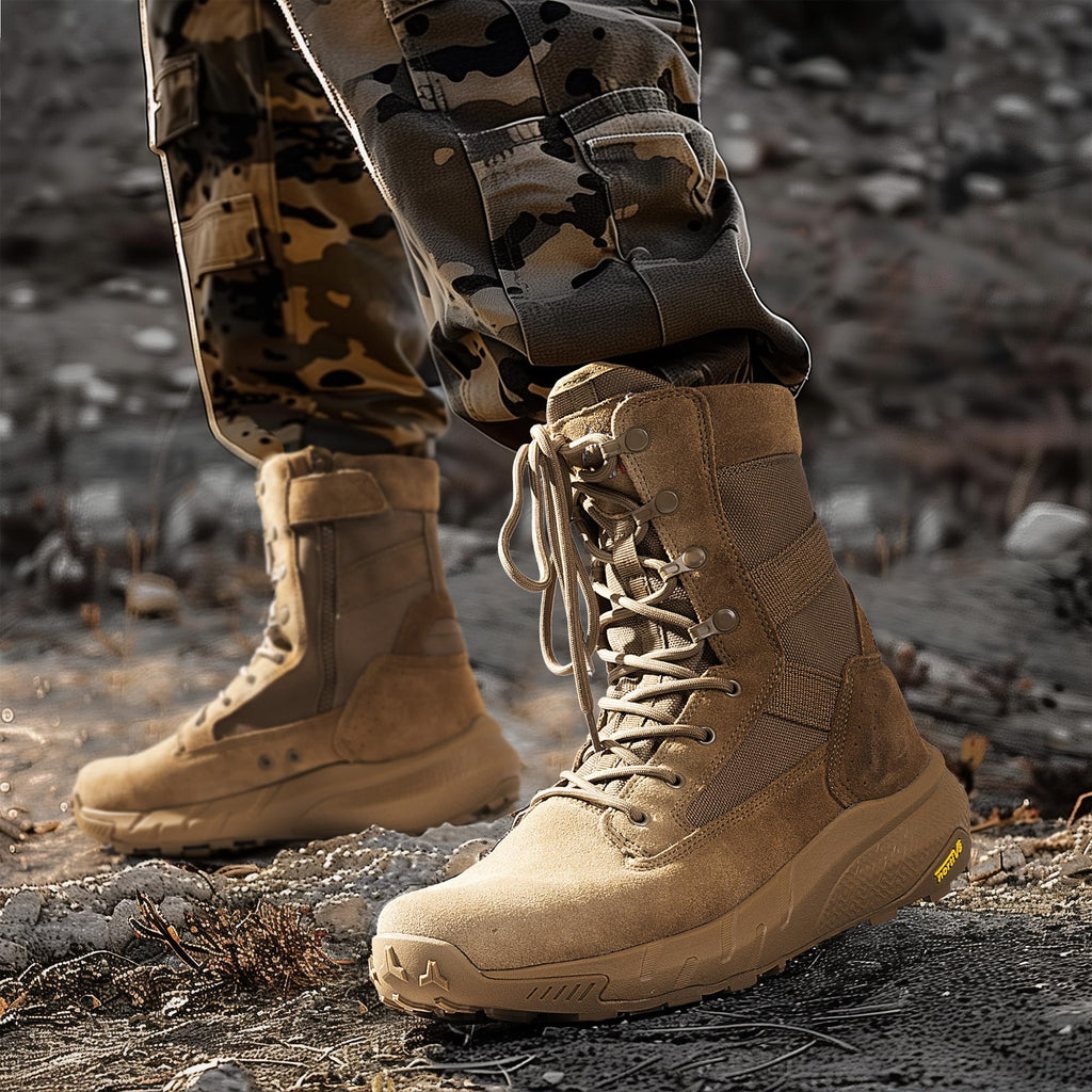 Men's Breathable Tactical Work Boots R665822